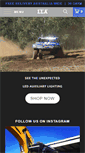 Mobile Screenshot of ledlightbarsaustralia.com